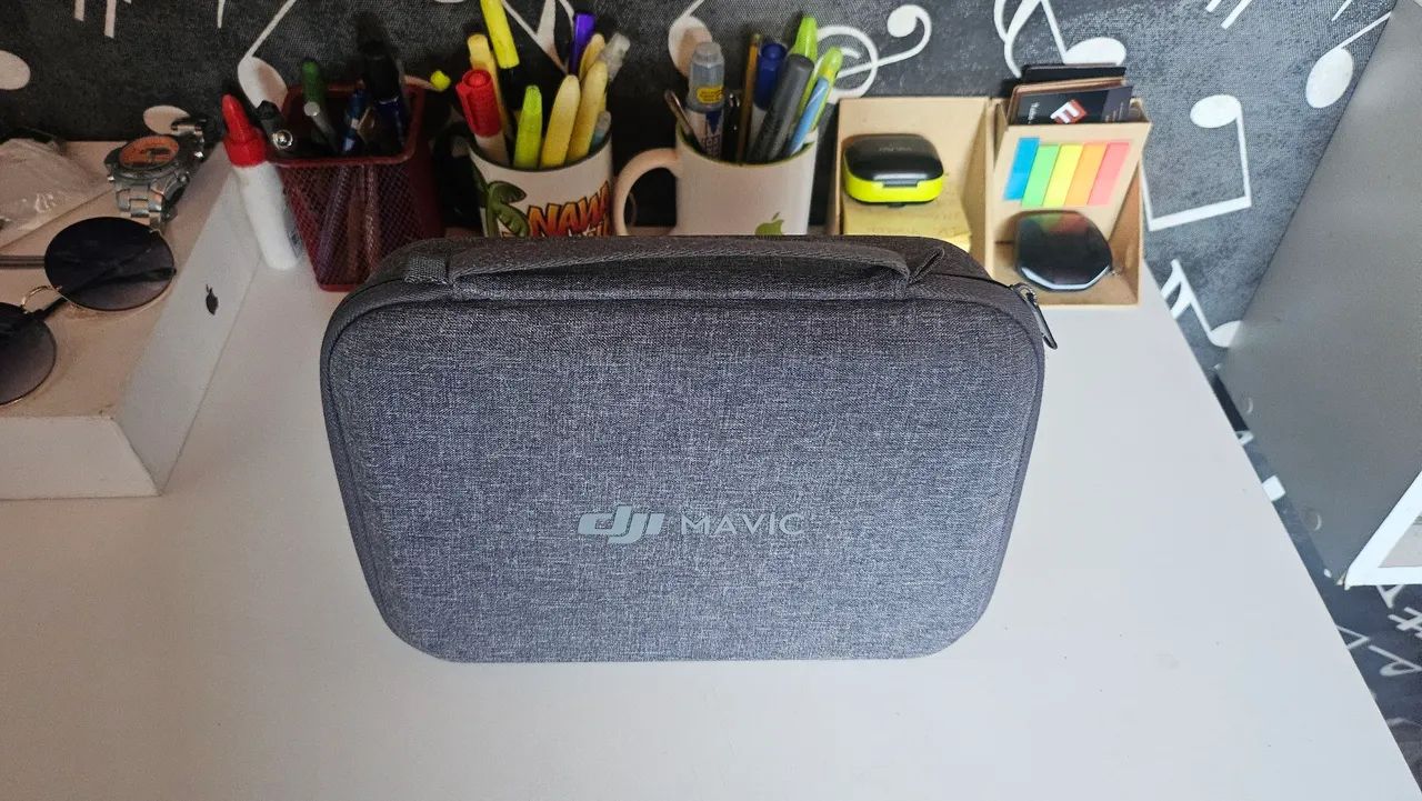 Ótimo Maleta Case Bag Dji Mavic Mini / Mini Se Cor Cinza - Foto 4