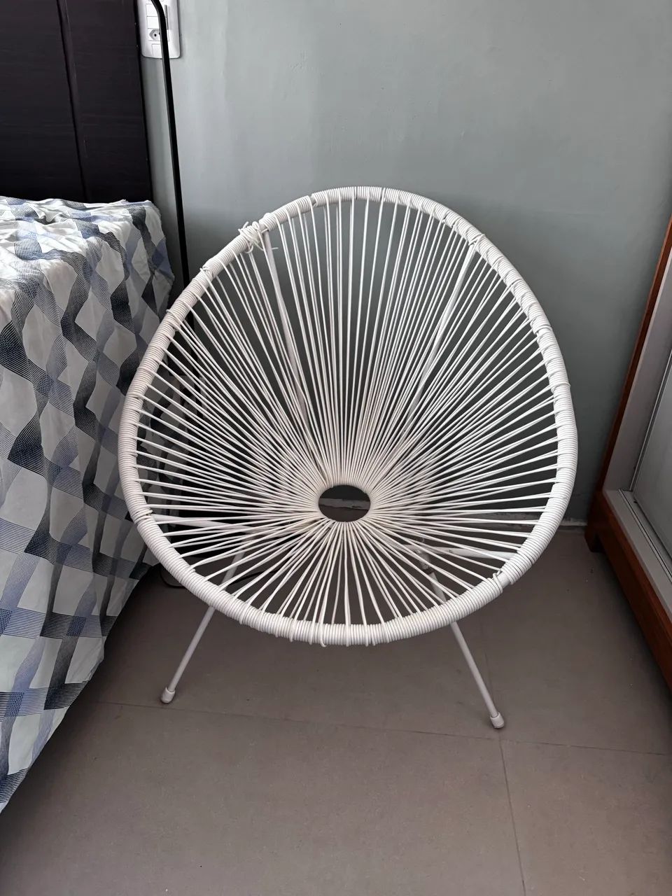 Cadeira Acapulco Branca - Design Moderno - Foto 2