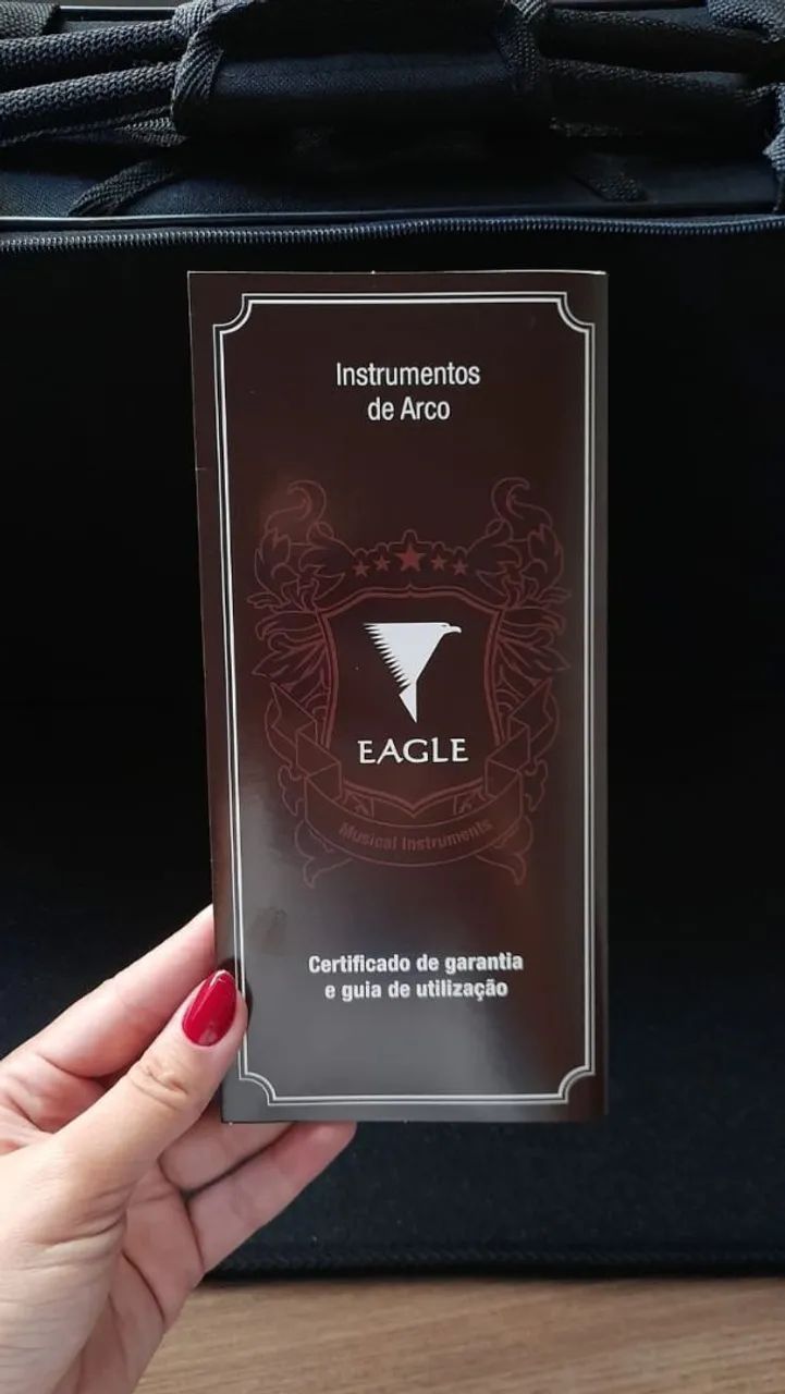 Violino Eagle VE441 4/4 (Com espaleira) - Foto 3