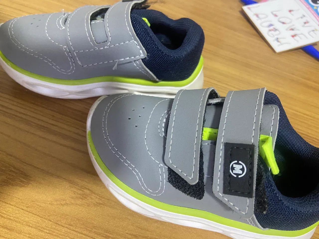 TENIS PISCA MOLEKINHO BEBÊ MENINO 20 - Foto 2