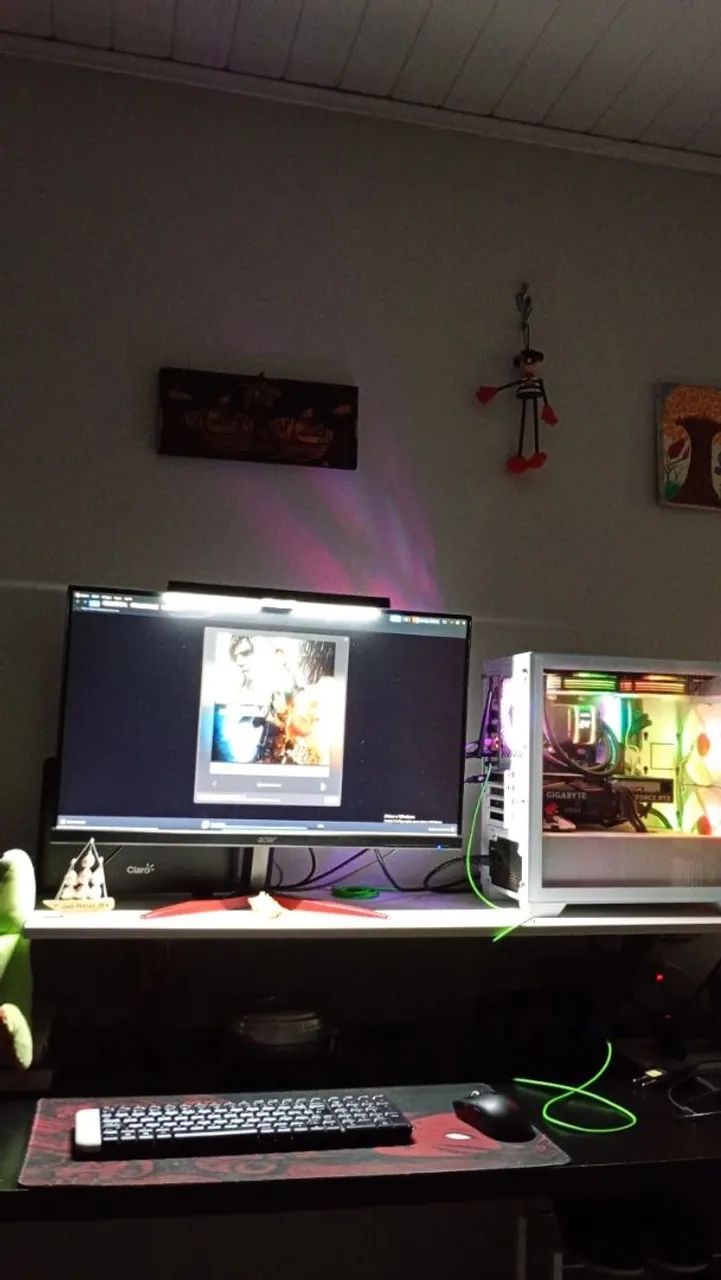 PC Gamer RTX 4060 White Build + 165Hz - Foto 3