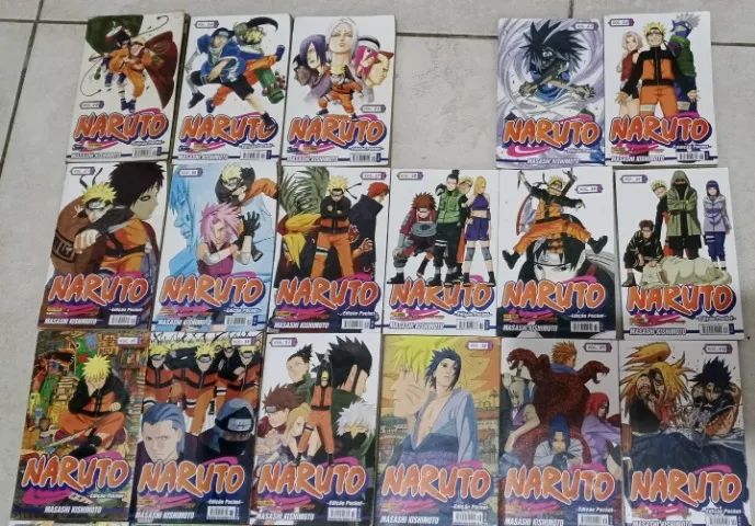 MANGÁ NARUTO - 25 cada - Livros e revistas - Vergel do Lago