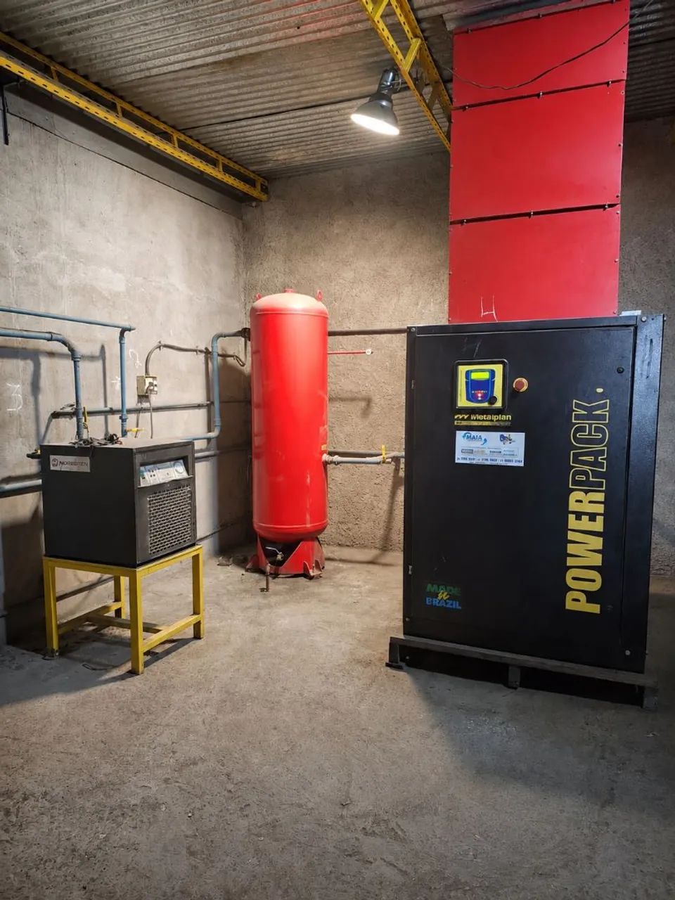 Compressor Metalplan 25 CV + Secador de Ar + Cilindro