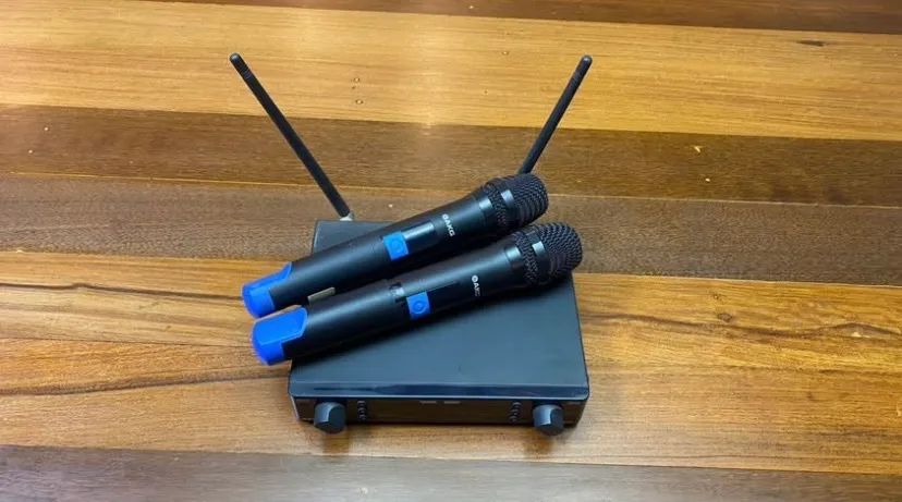 Microfone Sem Fio Duplo AKG