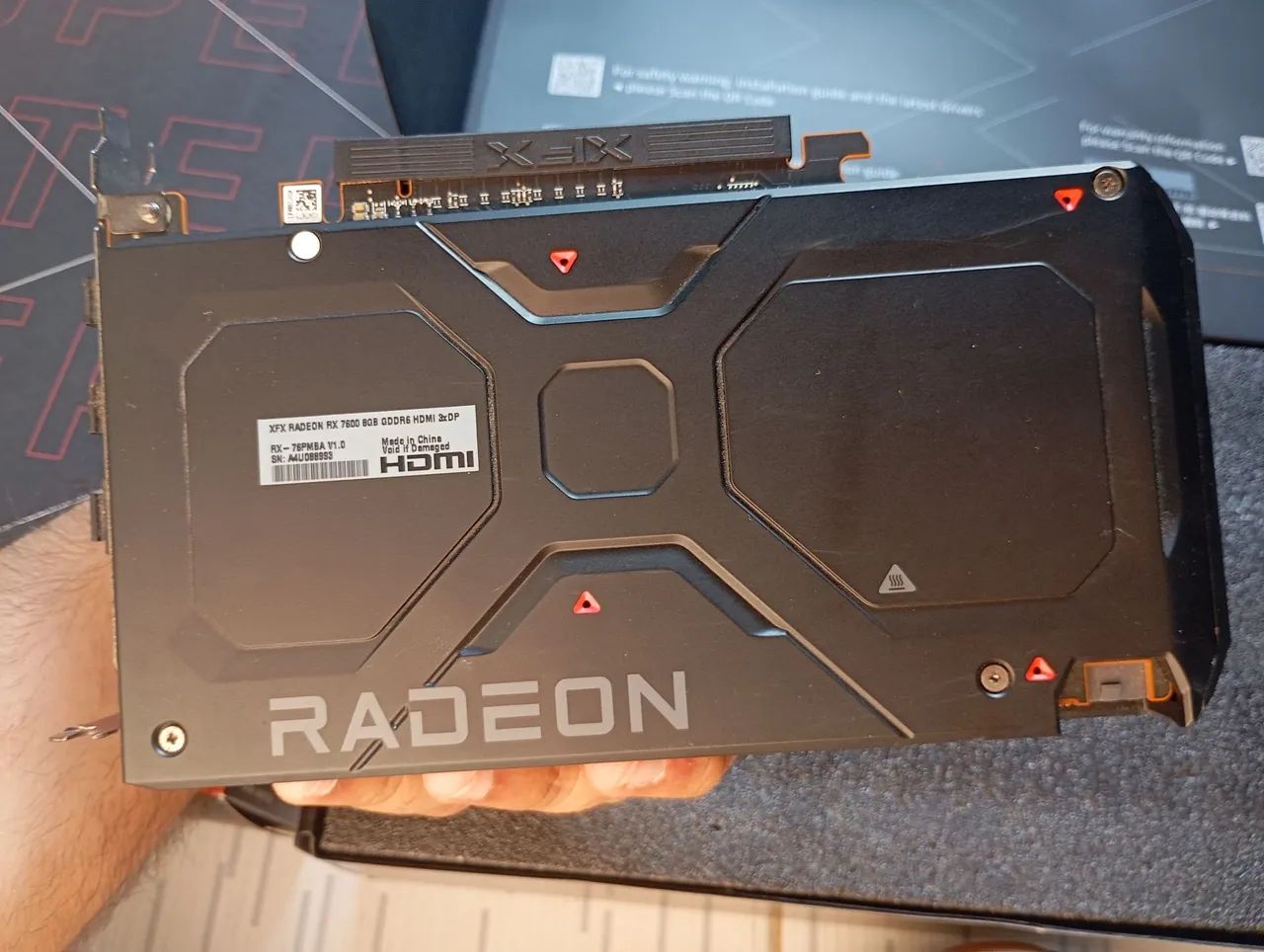 Placa de vídeo RX 7600 8gb - Foto 3