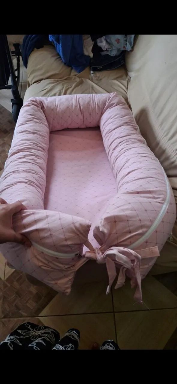 NINHO REDUTOR ROSA PARA BEBÊ 