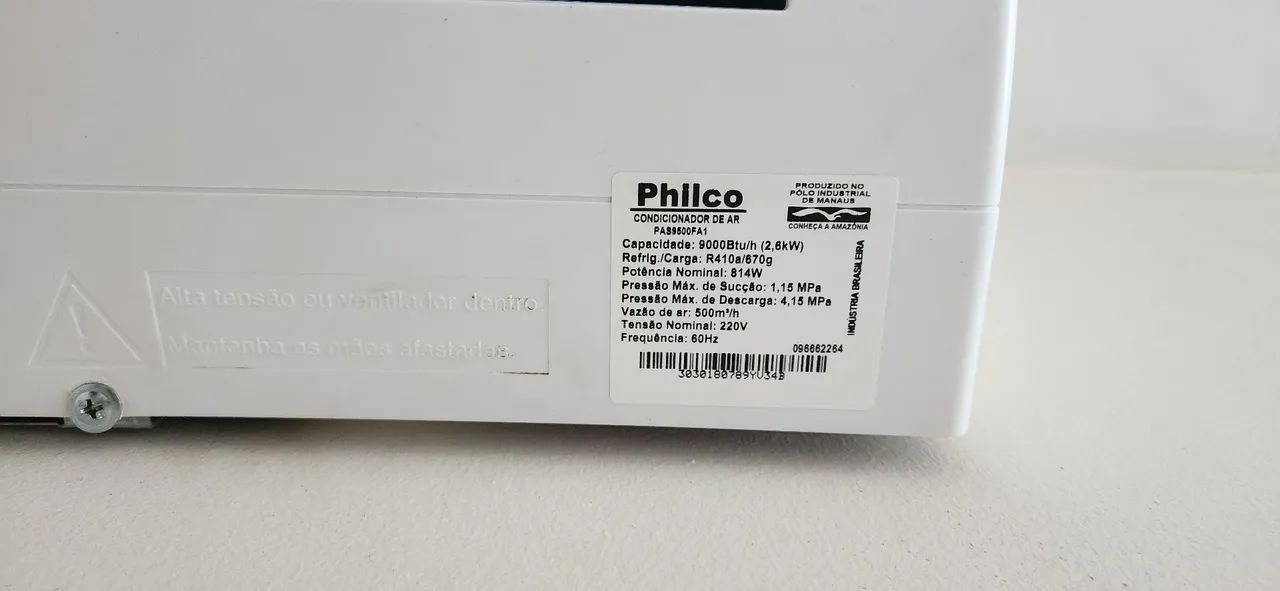 Ar condicionado Philco split 9000btus frio  - Foto 3