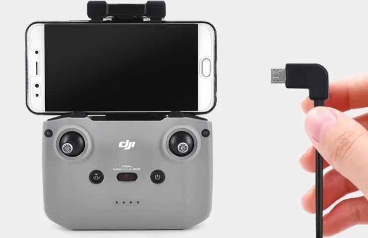 Cabo De Dados Mavic Mini 2 Controle Micro Usb Android Otg Dji Mavic Air 2  COD-CP555  - Foto 5