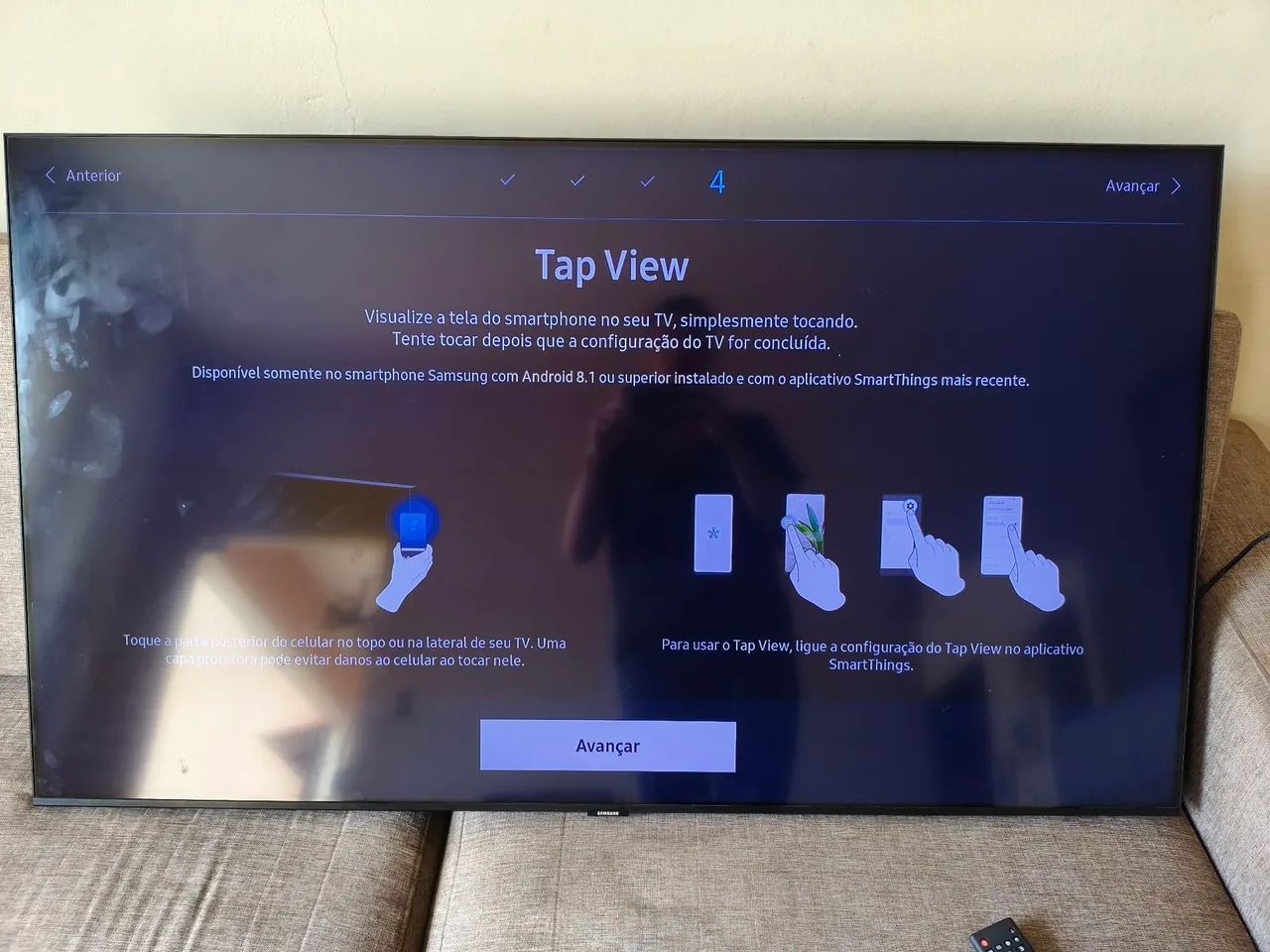 Tv Samsung Séries 8 55 polegadas 4k Modelo 2025 - Foto 5