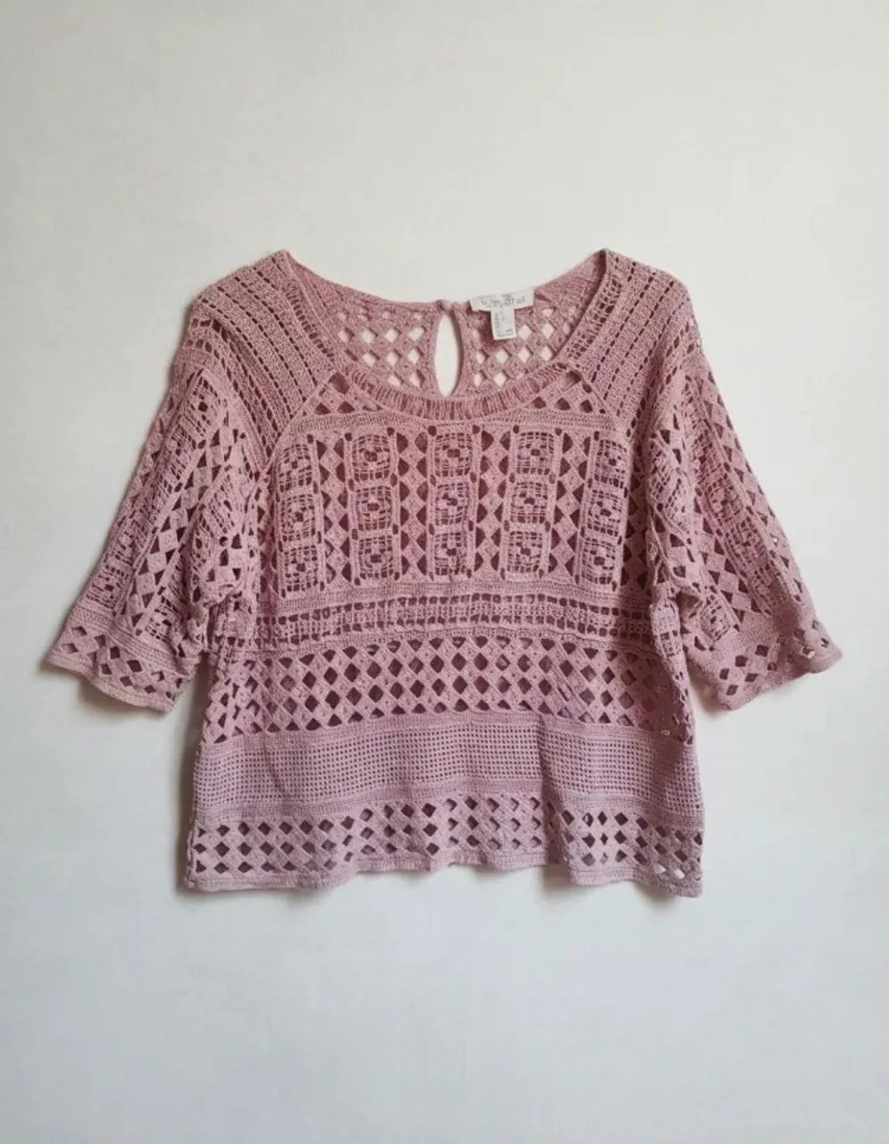 blusa rosa tricot forever 21 original - Foto 2