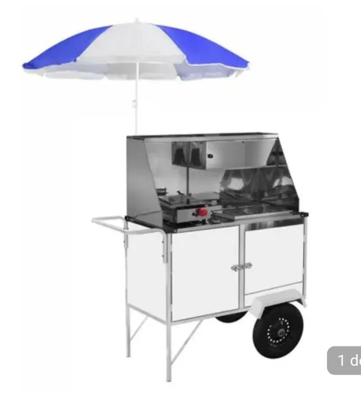 Vendo carro de lanche novo com nota fiscal 
