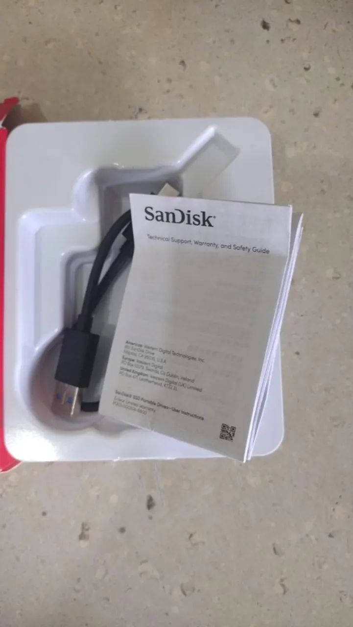 SSD EXTERNO SANDISK 2TB - Foto 2