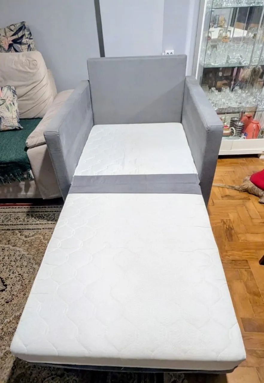 Poltrona Castor que vira cama - Foto 4