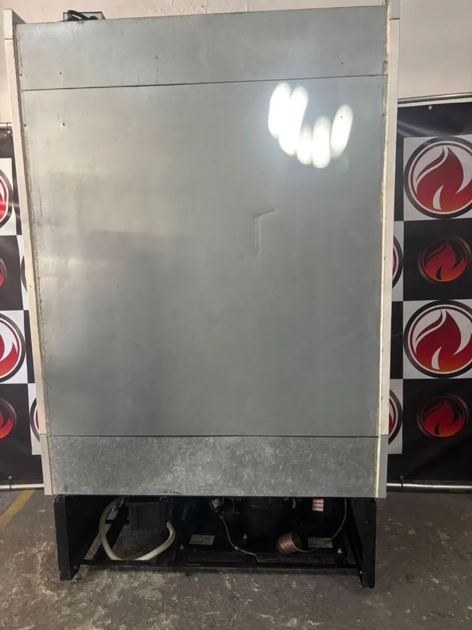 expositor refrigerado vertical aberto da marca Auden, equipado com - Foto 4