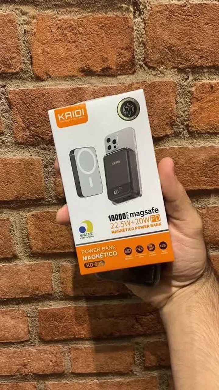 Power Bank Portátil Magnético Magsafe Turbo 10.000mah - Acessórios