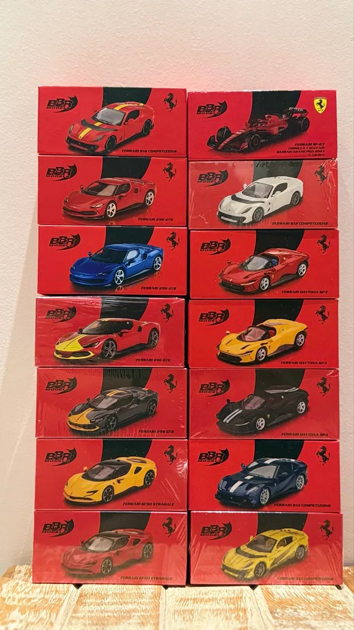 Lote Ferrari BBR Mini GT - Foto 3