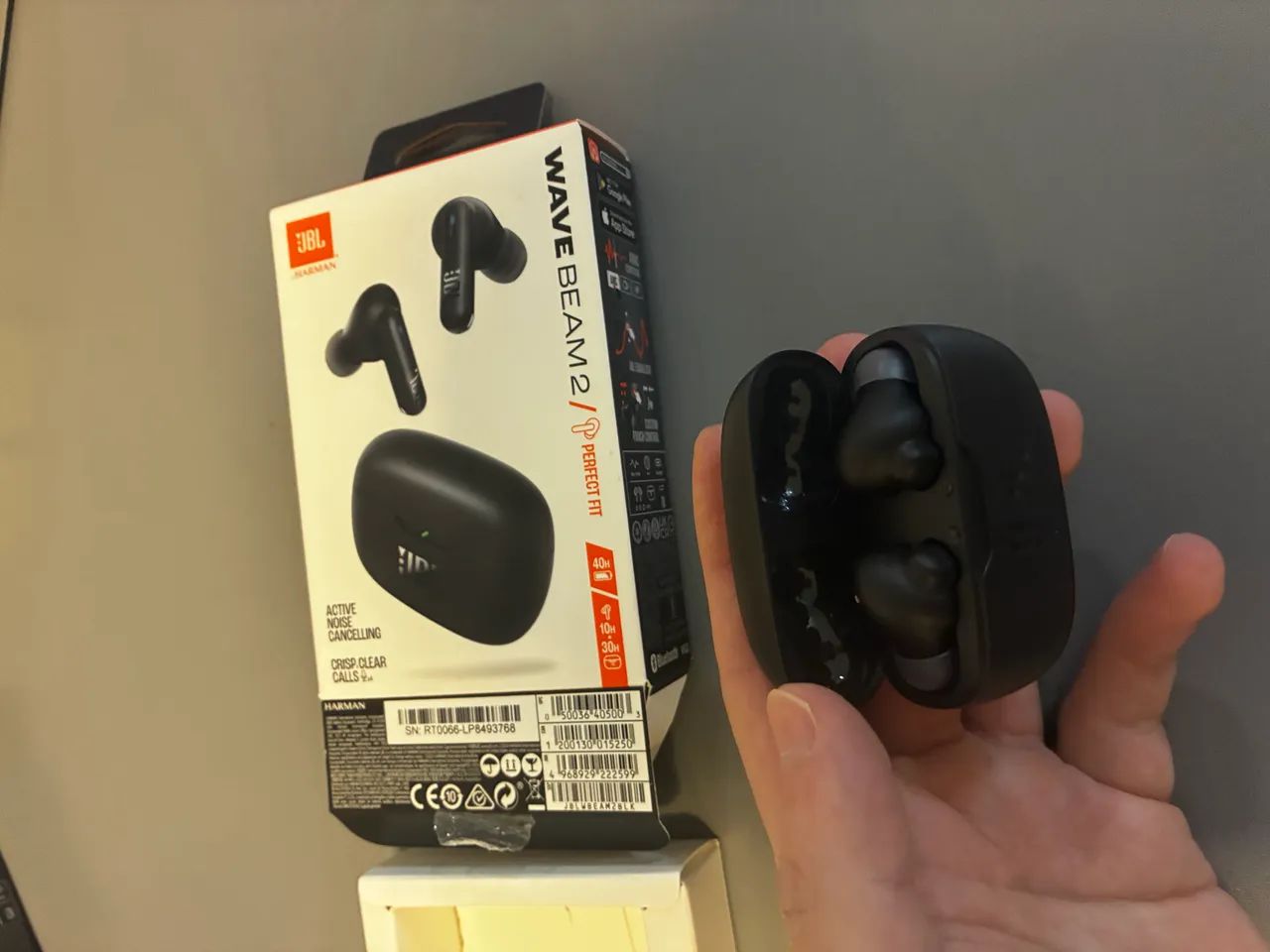JBL Wave Beam 2 Original Completo + ANC + Caixa - Foto 4