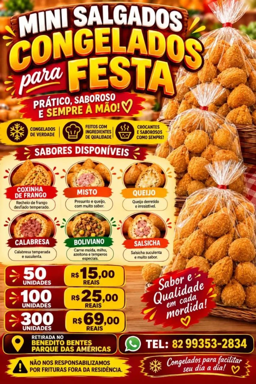 Salgados congelados Benedito bentes  - Foto 2