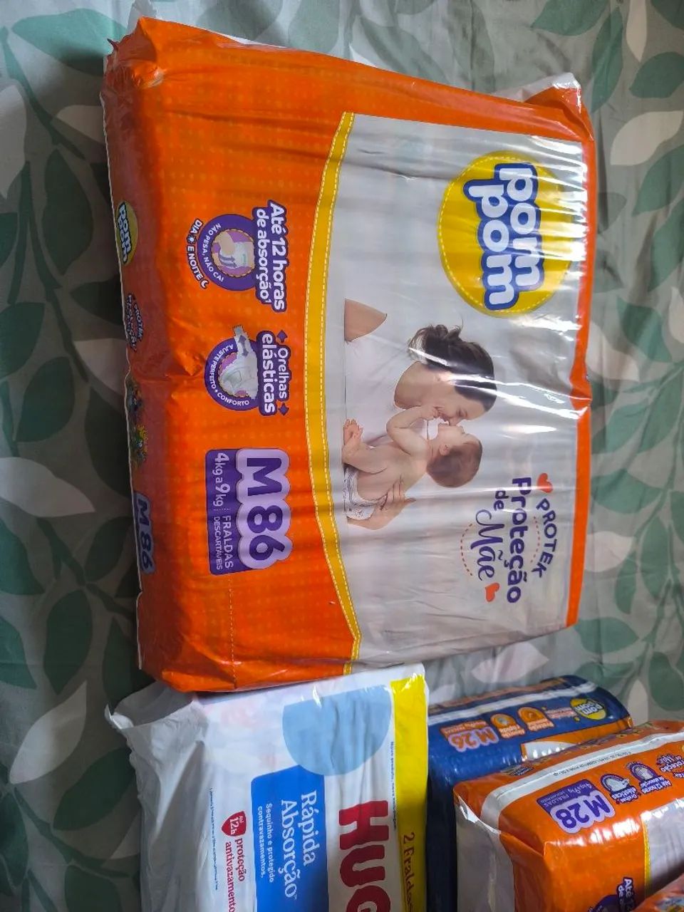Fraldas Pompom/Huggies  - Foto 3