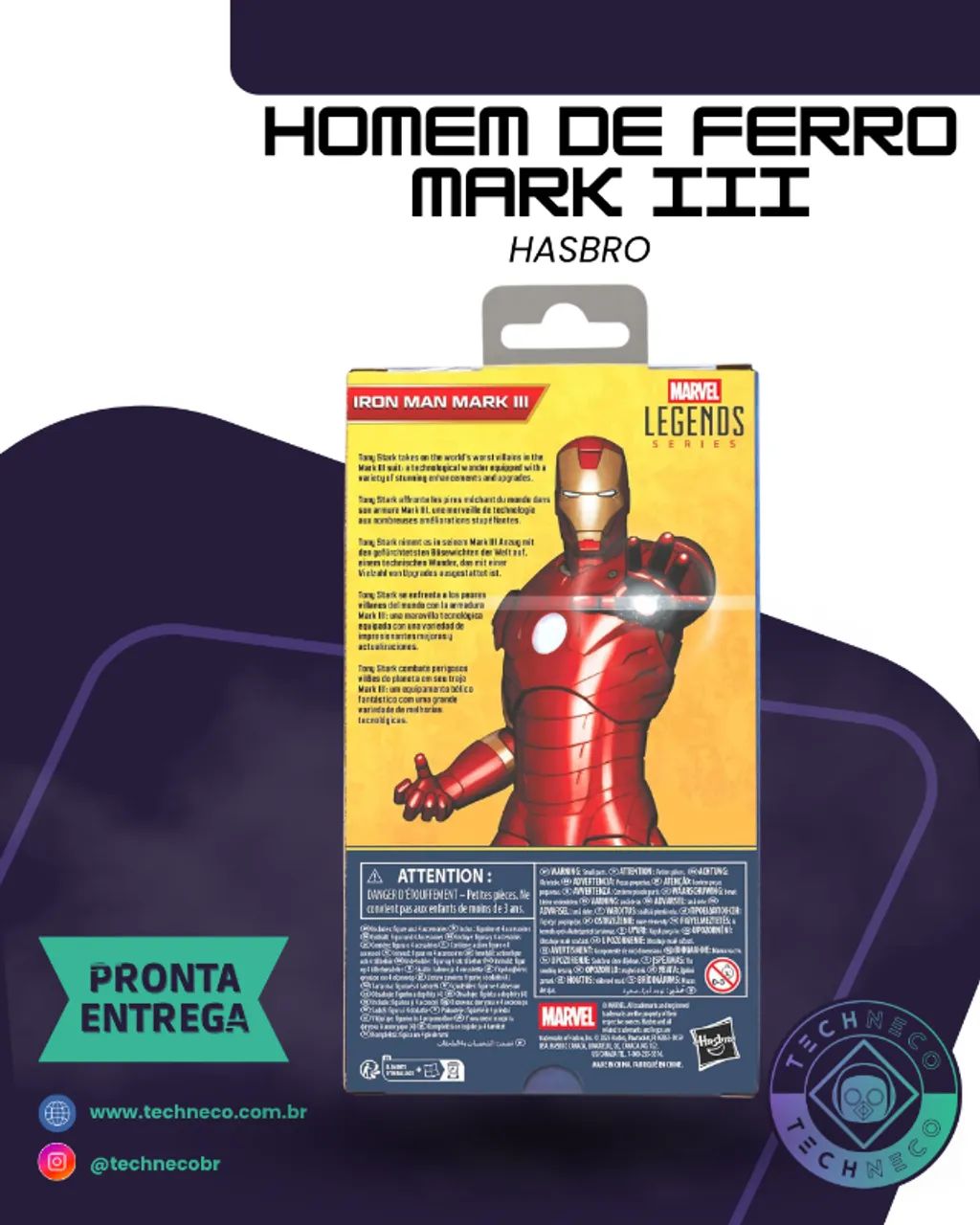 HOMEM DE FERRO MARK III - Foto 2