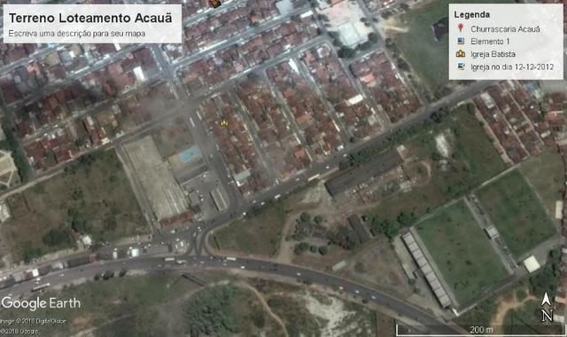 Terreno, Loteamento Acauã, rua asfaltada - Foto 6