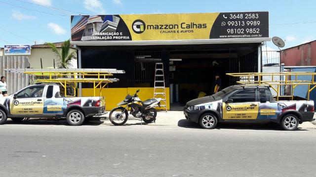 Calhas e rufos