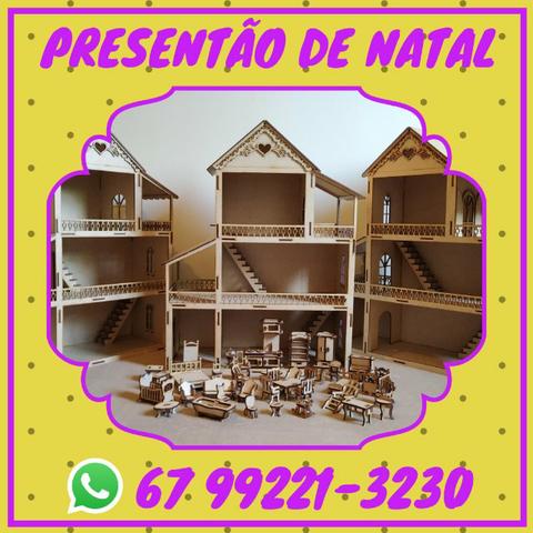 Casinha de boneca - Pedidos para o natal