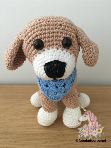 Cachorrinho Amigurumi - Foto 3