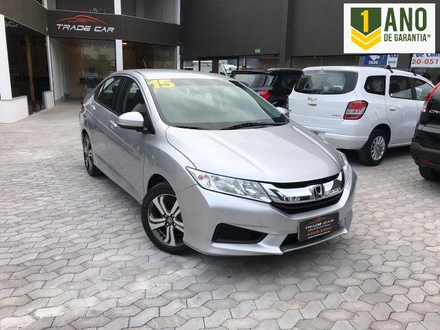 Honda City LX 1.5 Aut flexone 2015 completo (Petterson *)