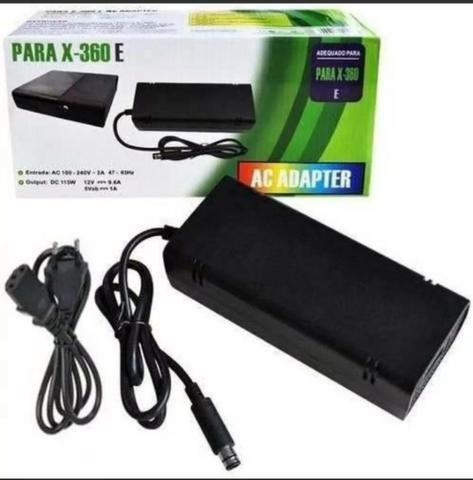 (NOVO) Fonte Xbox 360 Super Slim 120w Bivolt 110/220v (1 pino) - Foto 2