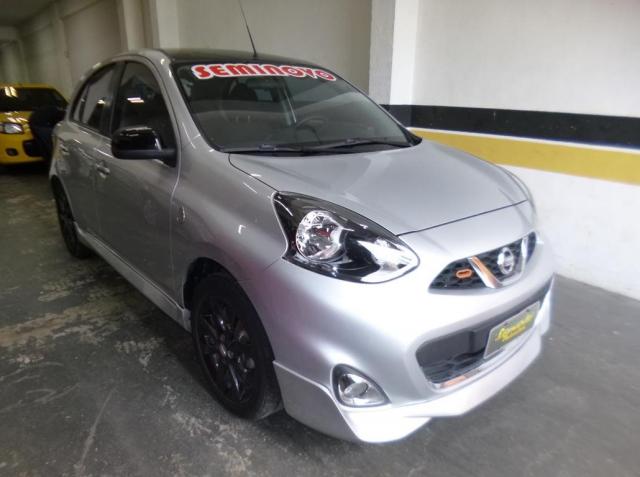 Nissan march rio 1.6 16v flex 16v 2016/2016 prata