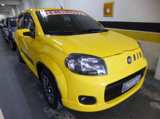 Fiat uno sporting evo 1.4 8v 4p flex 2012/2013 amarelo