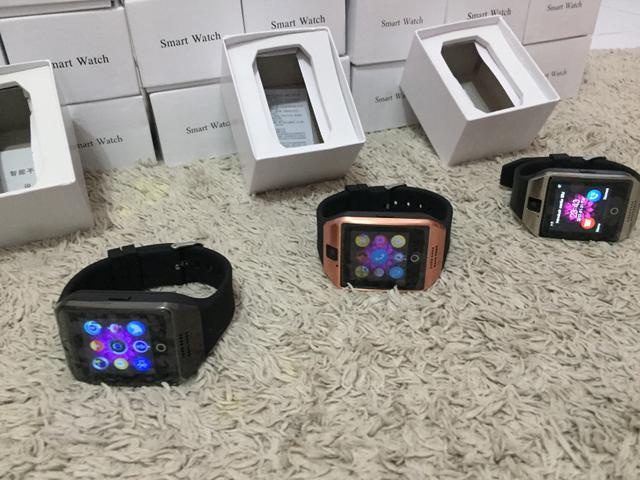 Baixou somente hoje relógio smart whatch Bluetooth, pega cartão Sd e chip tem câmer - Foto 2