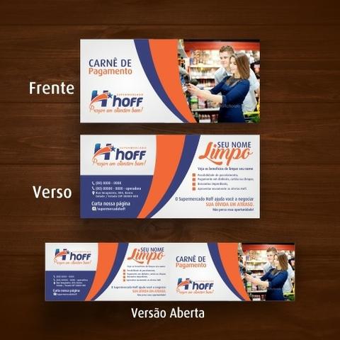 Capa Para Carnê Personalizada Valores Especiais - Foto 2