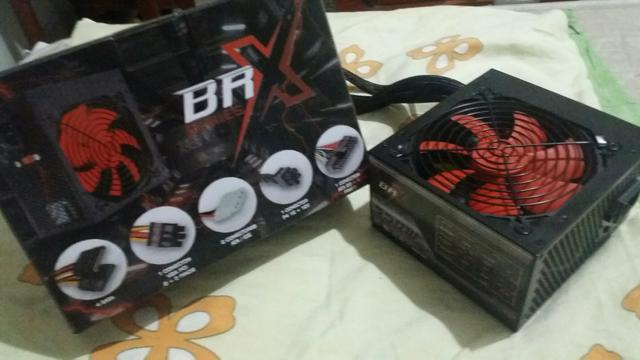 Fonte Gamer 550w Brx fontes (Leia a descrição)