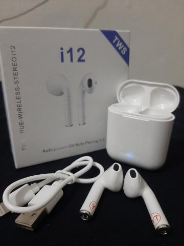 Fone bluetooth sem fio i12