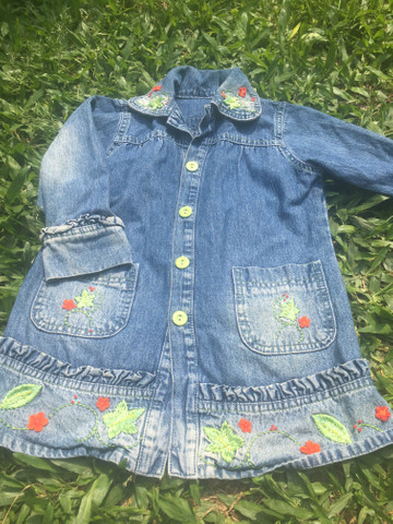 Casaco jeans (torrando) - Foto 3