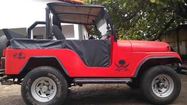 Jeep Willys 1977 4X4 Com Reduzida - Foto 3