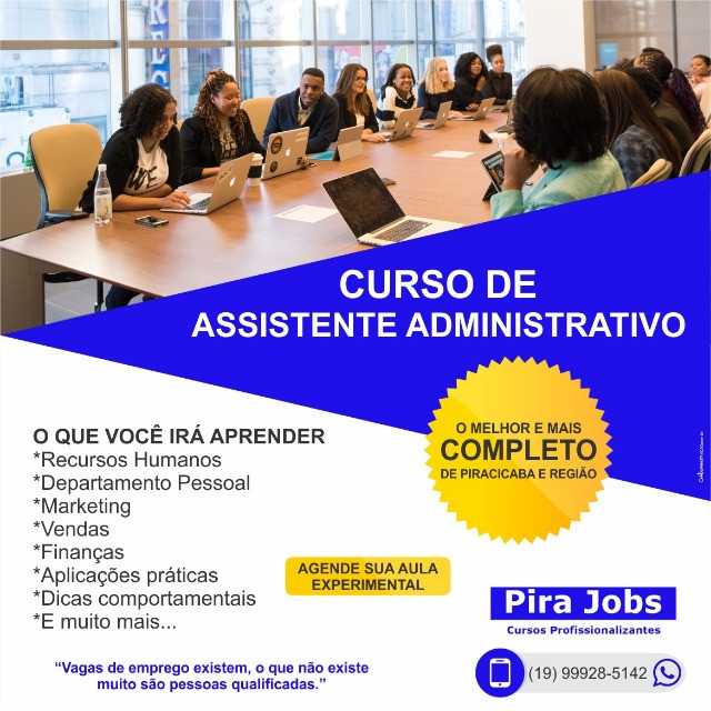 Curso de Assistente Administrativo