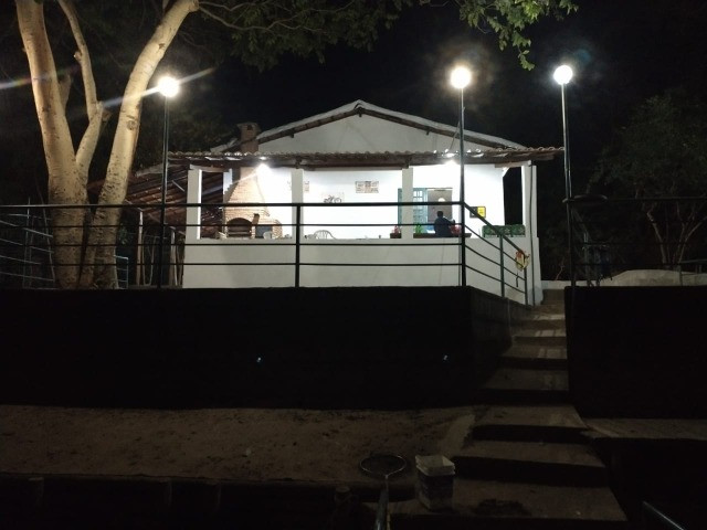 Rancho de Pesca. 4 Qts- Aluguel -  Sky -Internet-Ar Cond. - Todo Cevado-Deck de 65 metros - Foto 8