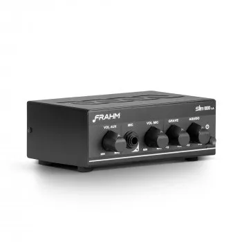 Amplificador para som ambiente Frahm - Slim 1000 LA - novo