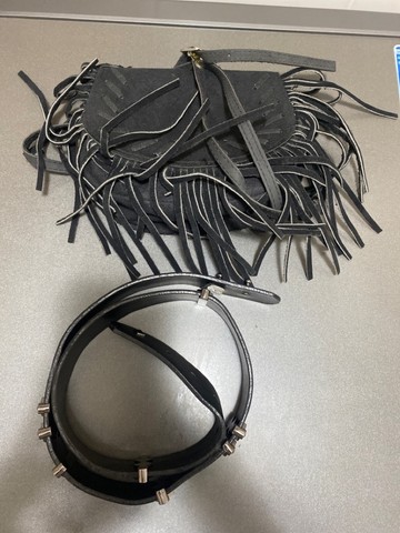 Bolsa e Cinto - Preto