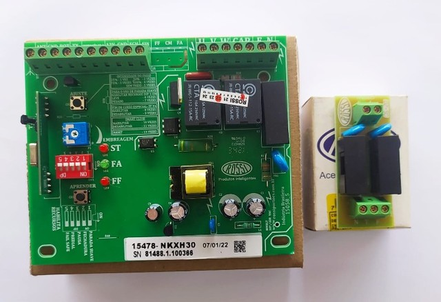 Placa Rossi R$179,00 / placa protetora contra raios e surtos elétricos R$64,90