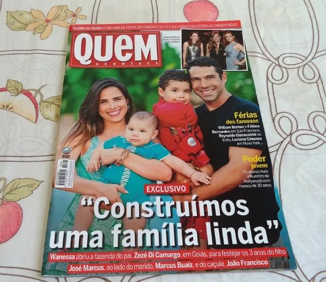 Revista Quem Acontece 16 Janeiro 2015. Revista Para Colecionadores.  
