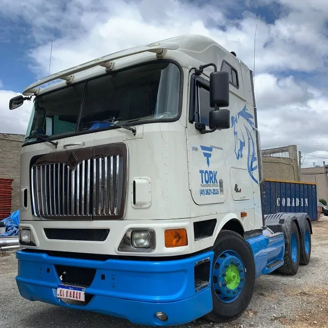 CAMINHAO ELETRICO MERCEDES BENZ ACTROS BRANCO 12V C/CARRETA