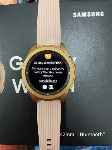 Smartwatch Samsung Galaxy Watch Active Rosê, Relógio Feminino Samsung  Usado 81736489