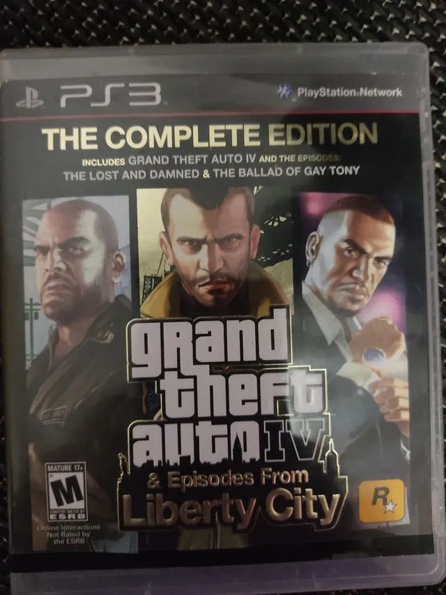 Gta - Grand Theft Auto Iv - Importado - Ps3