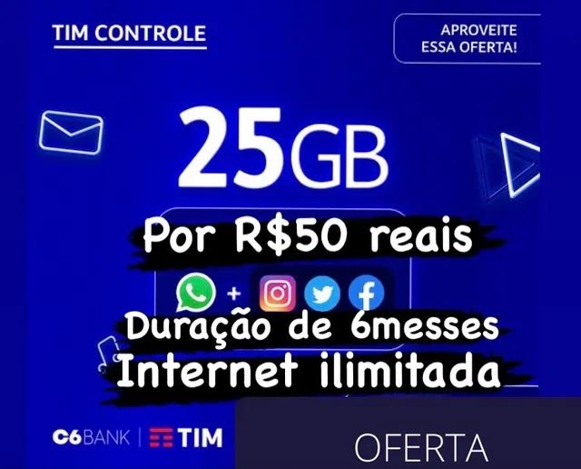 TIM Controle: planos a partir de 49,99