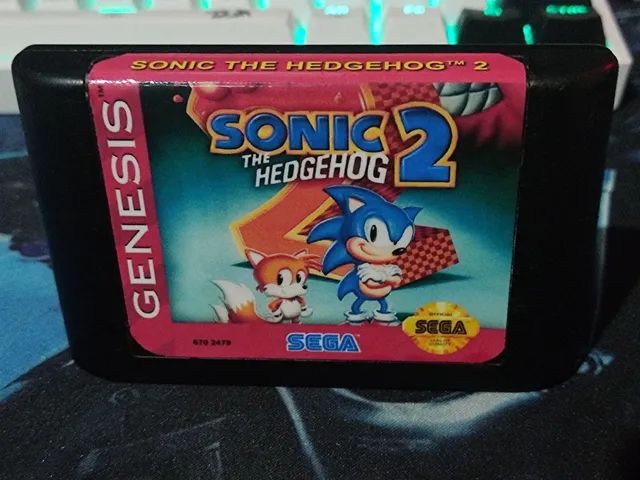 Sonic The Hedgehog 2 Original Na Caixa Genesis Mega Drive