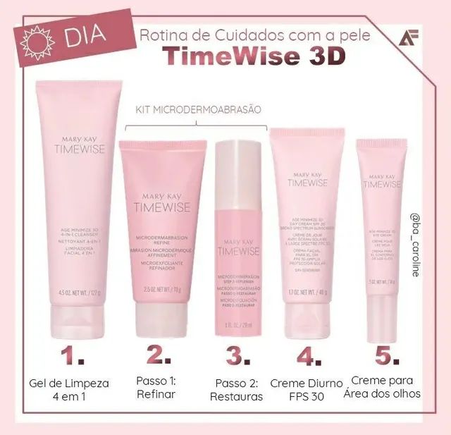 Kit Microdermoabrasão Timewise Mary Kay  - Foto 4